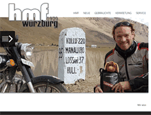 Tablet Screenshot of hmf-motorrad.de